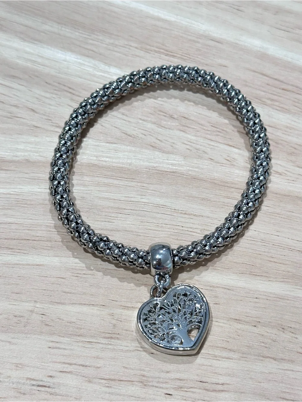 Pandora’s Box Tree of Life Heart Charm Bracelet 3 Piece Set